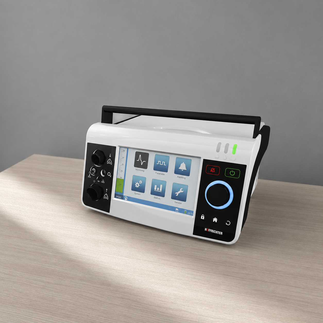 Secondhand Home Mechanical Ventilator Hoffrichter Carat II Pro