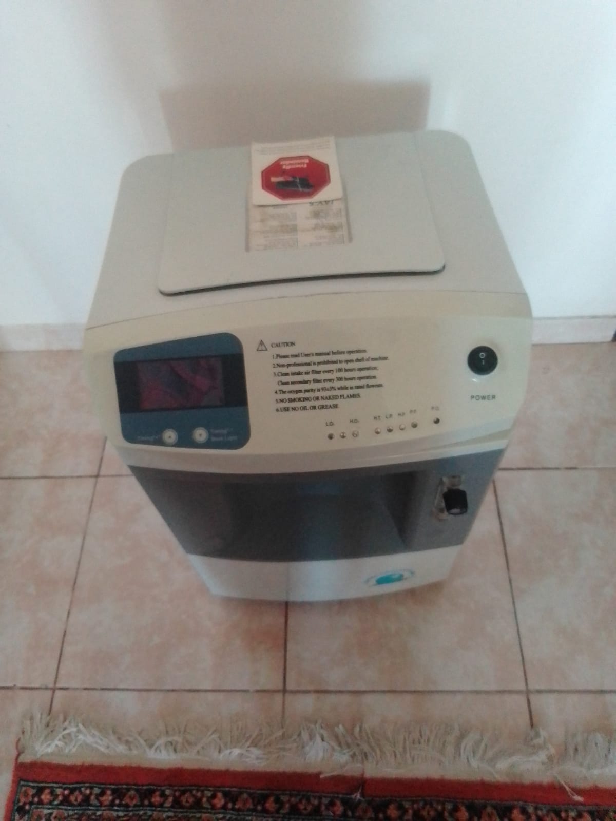 Secondhand Oxylife JAY-5 5L/min Oxygen Concentrator - Medbidding