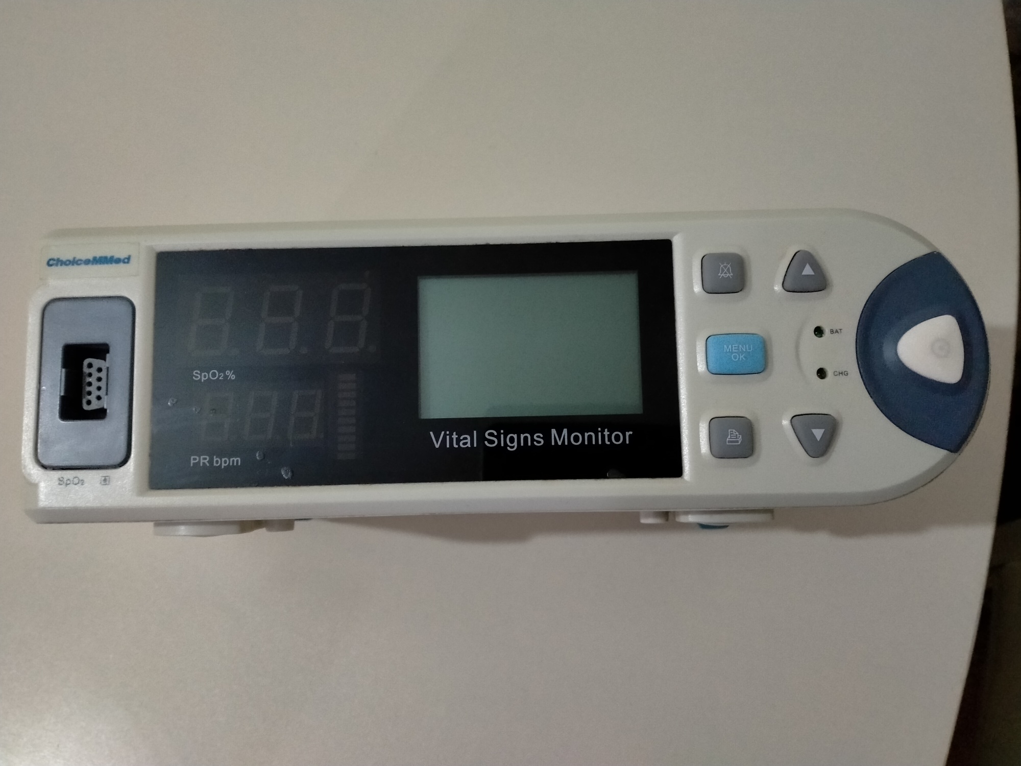 Secondhand Choicemmed MD2000A Console Type Pulse Oximeter - Medbidding