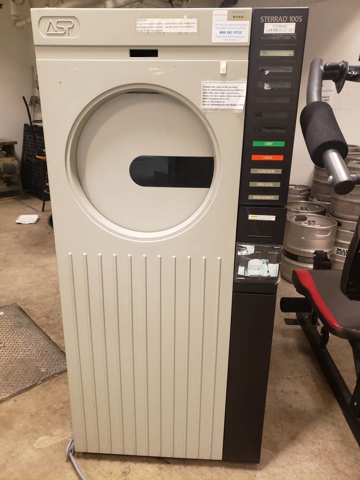 Secondhand ASP Sterrad 100S Hydrogen Peroxide Gas Plasma Sterilizer ...