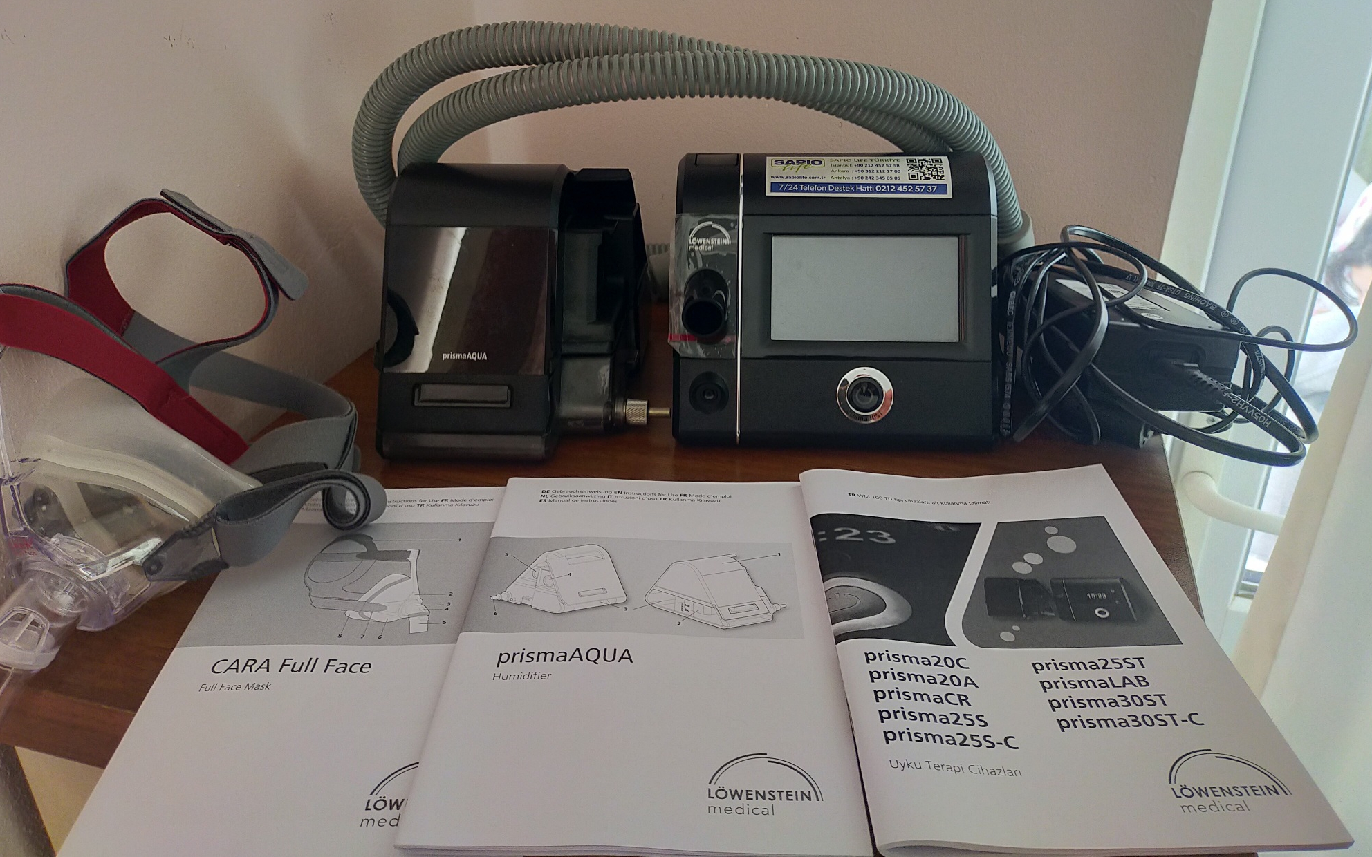 Secondhand Löwenstein Prisma 30 ST Bilevel ST (BPAP ST) AVAPS Device with  Humidifier - Medbidding