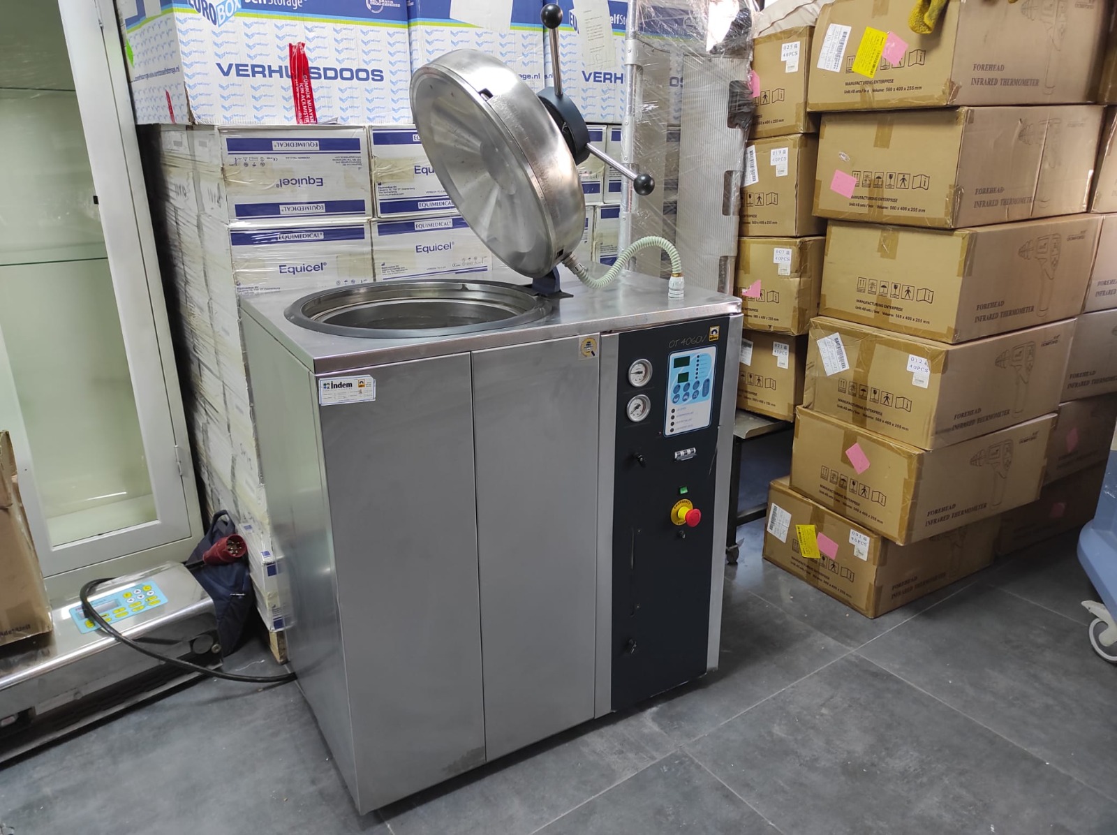 Secondhand Nüve 4060V 75 Liters Autoclave Medbidding