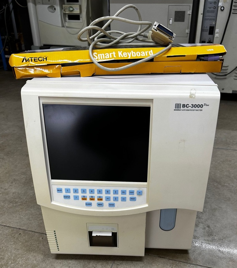 Secondhand Mindray Bc 3000 Plus Hemogram Device Medbidding