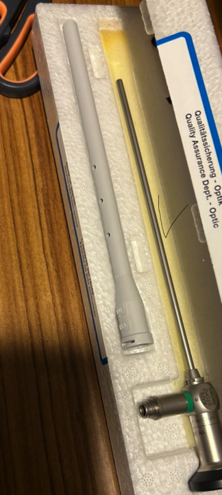 İkinci El Karl Storz 0 Derece Endoskop Teleskobu