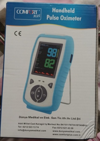 İkinci El Comfort Plus El Tipi Pulse Oksimetre