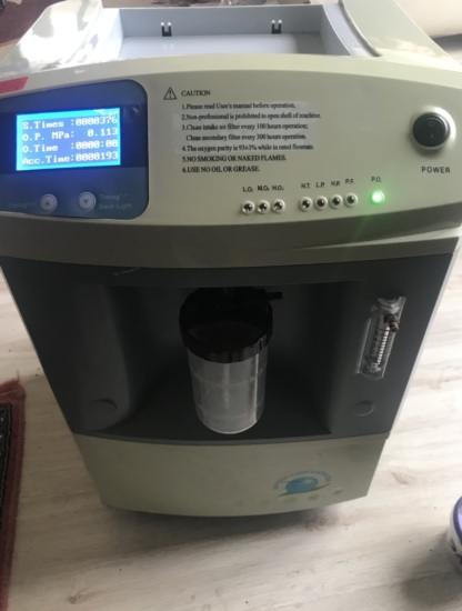 Secondhand Oxylife JAY-5 5L/min Oxygen Concentrator