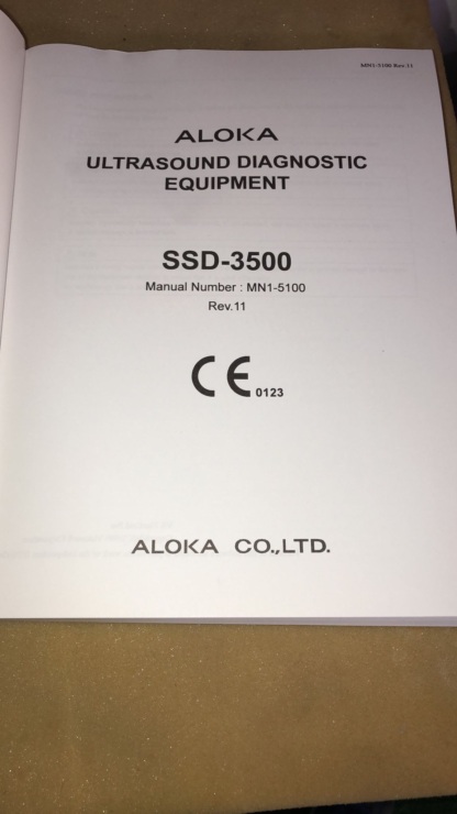 Secondhand Aloka Prosound SSD-3500 SV Ultrasound Machine - Image 10