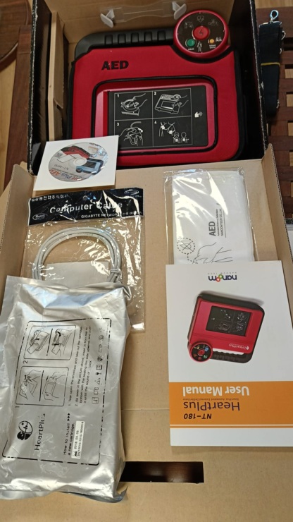 Secondhand Nanoom HeartPlus NT-180 AED Defibrillator