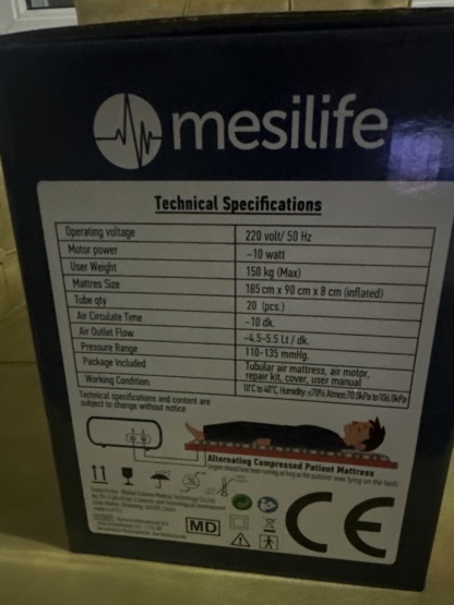 Secondhand Mesilife CWAT-1 Tube Type Air Mattress - Image 2