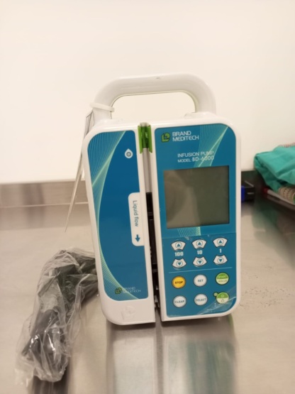 İkinci El Brand Meditech BD-6000 İnfüzyon Pompası