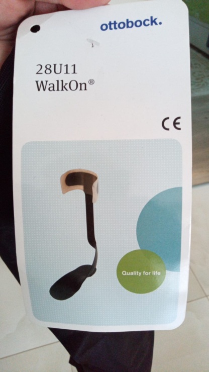 Secondhand Ottobock Walkon 28U11 Drop Foot Orthosis - Image 2