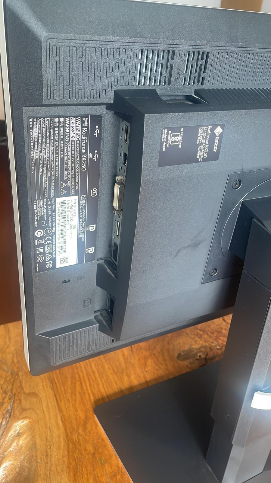 Secondhand EIZO RadiForce RX250 Medical Monitor - Image 4