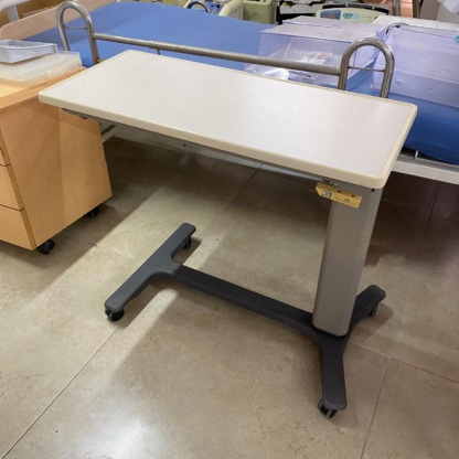 Secondhand Hill-Rom 630-F Patient Dining Table with Shock Absorber - Image 2