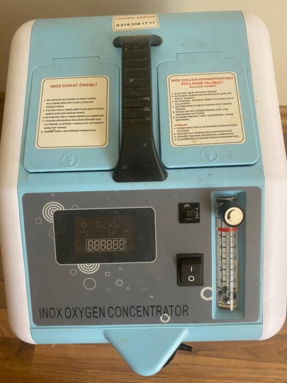 Secondhand Inox CP-501 5L/min Oxygen Concentrator - Image 4