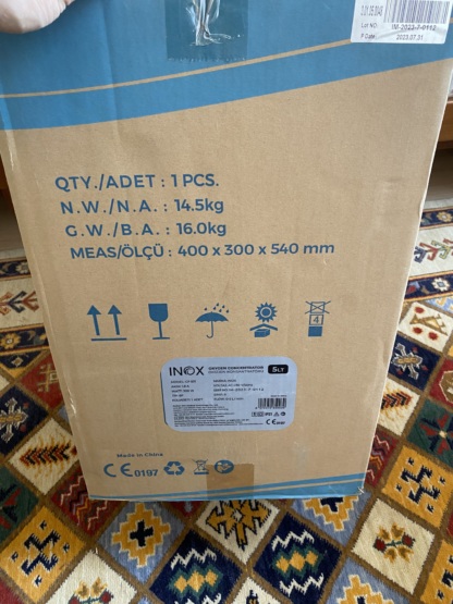 Secondhand Inox CP-501 5L/min Oxygen Concentrator