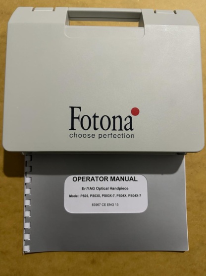 İkinci El Fotona Er YAG PS-03X Optik Başlık - Görsel 2