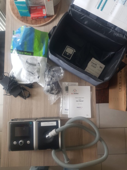 İkinci El Respirox G2 T30T Nemlendiricili BPAP ST Cihazı