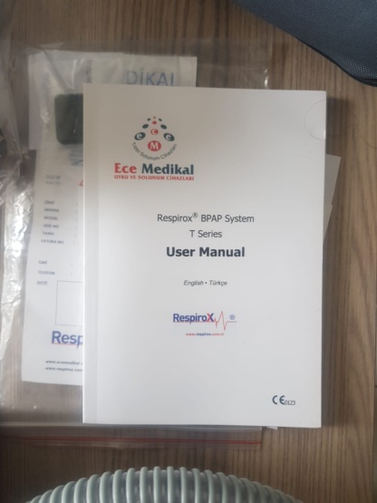 İkinci El Respirox G2 T30T Nemlendiricili BPAP ST Cihazı - Görsel 4