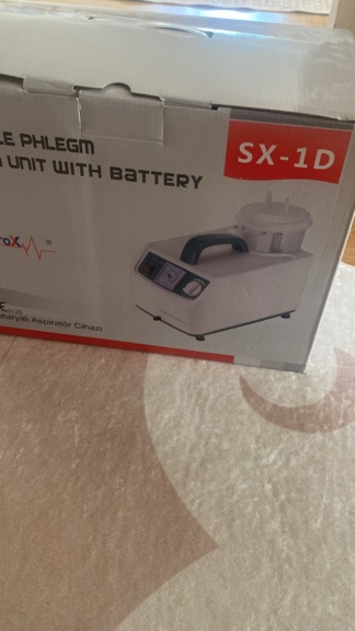 Secondhand Respirox SX-1D Suction Device