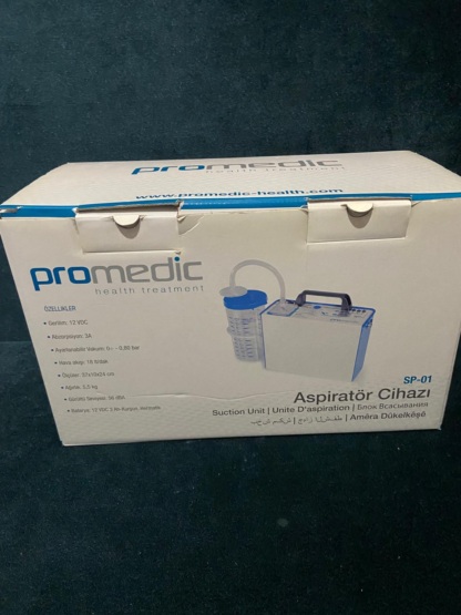 Secondhand Promedic SP-01 Suction Device