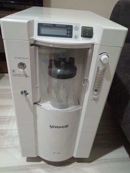 Secondhand Yuwell 7F-5B 5L/min Oxygen Concentrator
