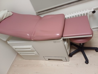 Secondhand UMF Medical 5240-145 Examination Table with Drawers