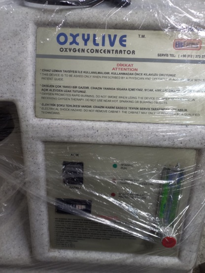 İkinci El Oxylive 10L/dk Oksijen Konsantratörü - Görsel 2