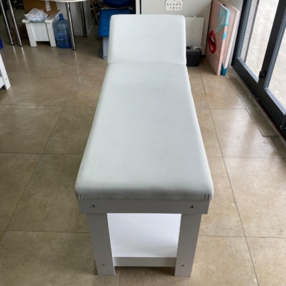 Secondhand Egeli White Wooden Examination Table with Drawers - Image 2