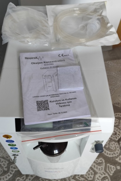 İkinci El Respirox JLO-590i 5L/dk Oksijen Konsantratörü - Görsel 2
