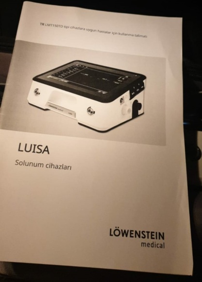Secondhand Löwenstein Luisa LM150TD Home Mechanical Ventilator - Image 5