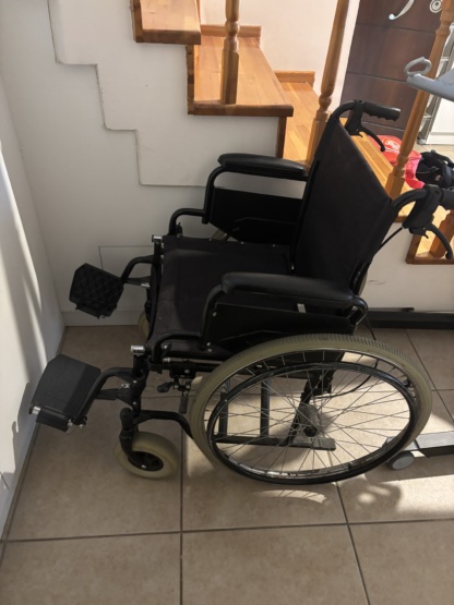 İkinci El Wollex WG-M313 Yetişkin Manuel Tekerlekli Sandalye - Görsel 2
