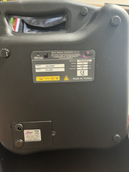 Secondhand Life-Point Pro AED Defibrillator - Image 4