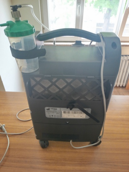 Secondhand Nidek Nuvo Lite 925Q 5L/min Oxygen Concentrator - Image 3