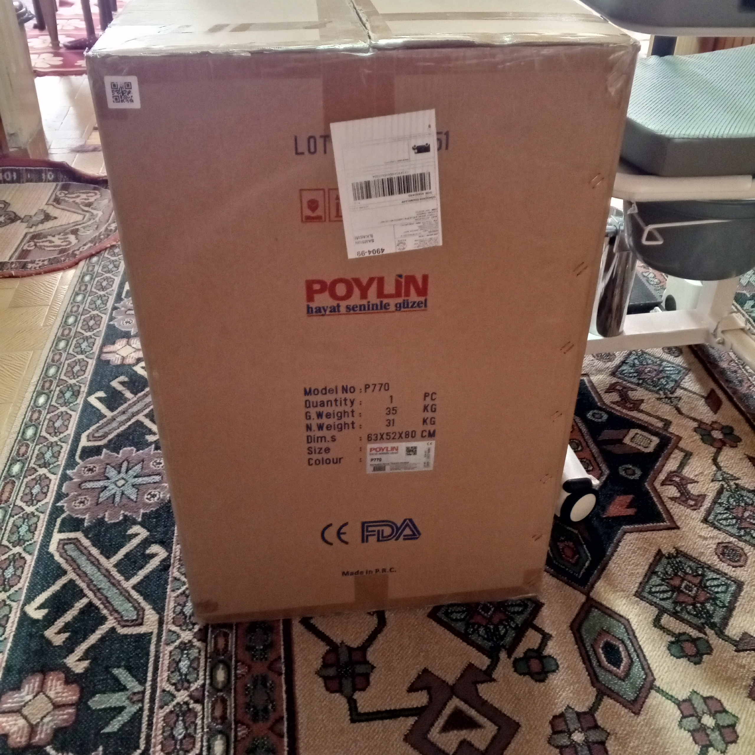 Secondhand Poylin P770 Patient Lift - Image 4