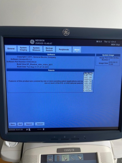 İkinci El GE Logiq E9 Ultrason Cihazı - Görsel 4