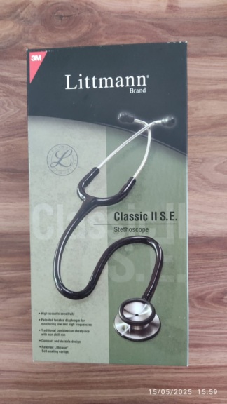 Secondhand 3M Littmann Classic II SE Green Stethoscope
