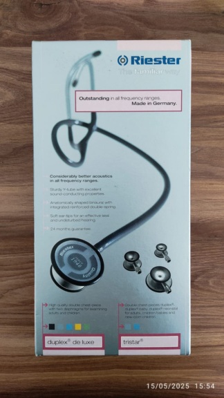 Secondhand Riester Duplex Tristar Stethoscope