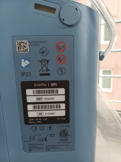 İkinci El Philips Respironics Everflo 5L/dk Oksijen Konsantratörü - Görsel 5