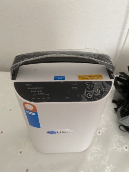 İkinci El G-Life Elif 5 FLW 2.9kg Taşınabilir Oksijen Konsantratörü - Görsel 2