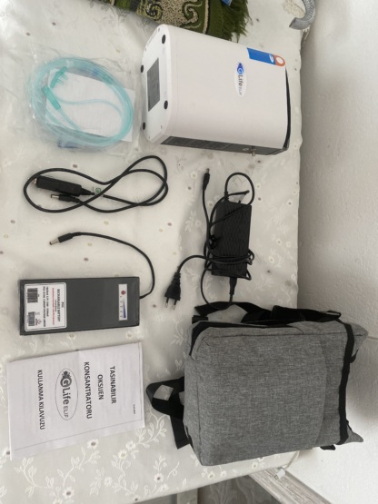 İkinci El G-Life Elif 5 FLW 2.9kg Taşınabilir Oksijen Konsantratörü - Görsel 3