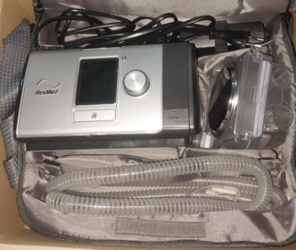Secondhand Resmed Lumis 150 VPAP ST BPAP ST Device with Humidifier