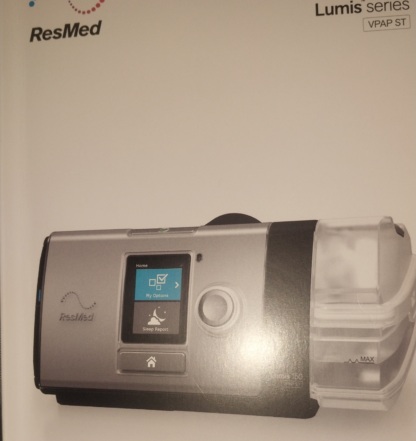 Secondhand Resmed Lumis 150 VPAP ST BPAP ST Device with Humidifier - Image 2