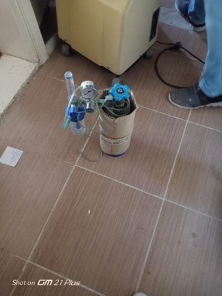 İkinci El Sesan MT-015 5 Litre Vanalı Çelik Oksijen Tüpü