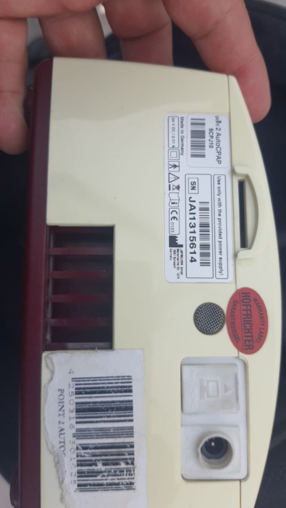 Arızalı İkinci El Hoffrichter Point 2 5CPJ10 OTOCPAP Cihazı - Görsel 2