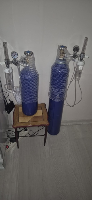Secondhand Sesan MT-016 10 Liters Steel Oxygen Cylinder with Valve