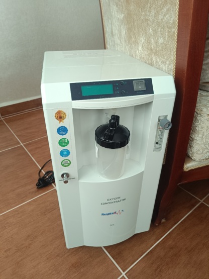 İkinci El Respirox JLO-590i 5L/dk Oksijen Konsantratörü - Görsel 2