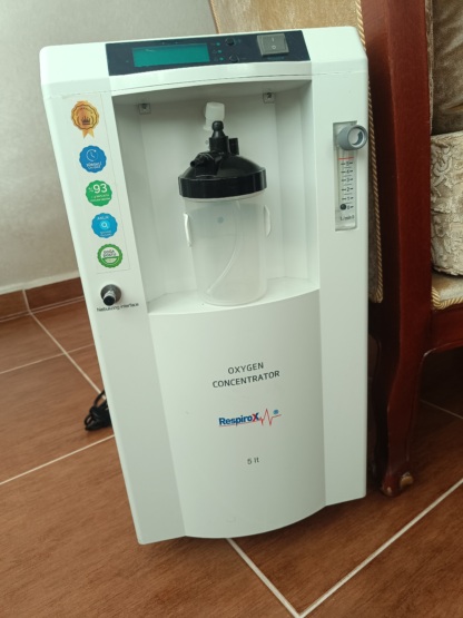 İkinci El Respirox JLO-590i 5L/dk Oksijen Konsantratörü - Görsel 4