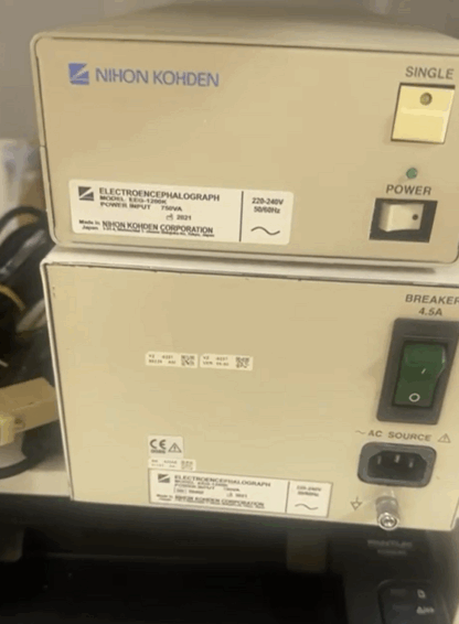 Secondhand Nihon Kohden Neurofax EEG-1200K 32 Channel EEG Device - Image 5
