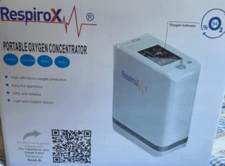 İkinci El Respirox JLO-190I 2.3kg Taşınabilir Oksijen Konsantratörü