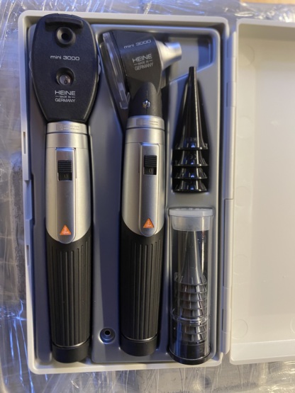 Secondhand Heine Mini 3000 Otoscope Ophthalmoscope